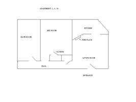 Genesee Apt #10 room layout