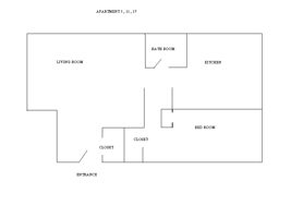 Genesee Apt #11 room layout