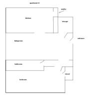 Genesee Apt #12 room layout