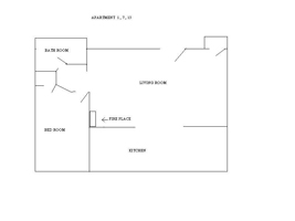 Genesee Apt #13 room layout